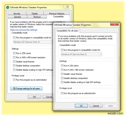 วิธีทำให้โปรแกรมทำงานเป็นผู้ดูแลระบบเสมอใน Windows 11/10 
