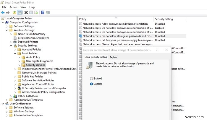 ค้นหา เพิ่ม ลบ แก้ไข สำรองข้อมูล กู้คืนชื่อผู้ใช้และรหัสผ่านที่จัดเก็บใน Windows 11/10 