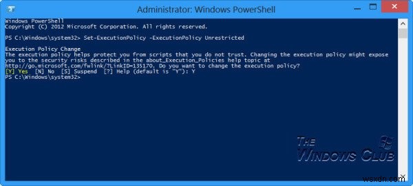 ลบหรือถอนการติดตั้งแอพ Windows Store ทั้งหมดโดยใช้สคริปต์ PowerShell 