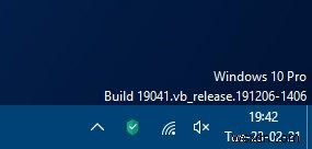 วิธีแสดงเวอร์ชัน Windows 10 บนเดสก์ท็อป 