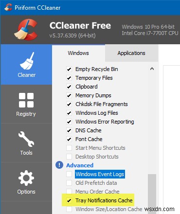 Cách xóa các biểu tượng thông báo cũ khỏi vùng thông báo trong Windows 10 