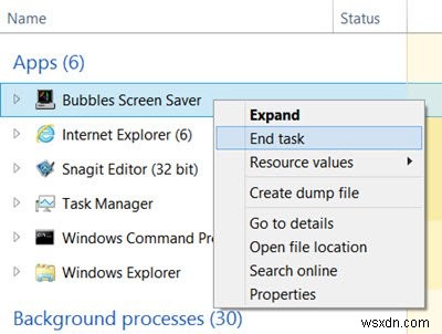 วิธีเรียกใช้สกรีนเซฟเวอร์เป็นภาพพื้นหลังใน Windows 11/10 