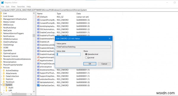 วิธีเปิดหรือปิดใช้งาน Fast User Switching ใน Windows 10 