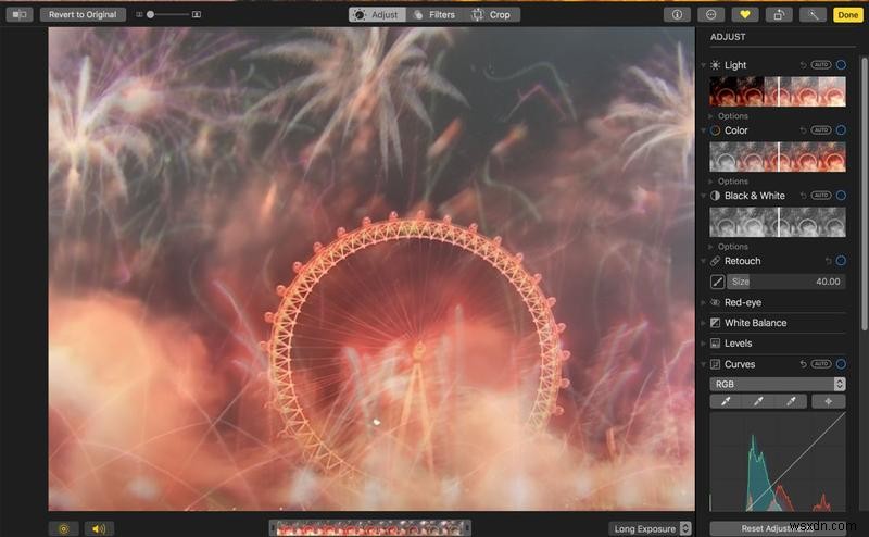 Cách chỉnh sửa trong Ảnh dành cho Mac 