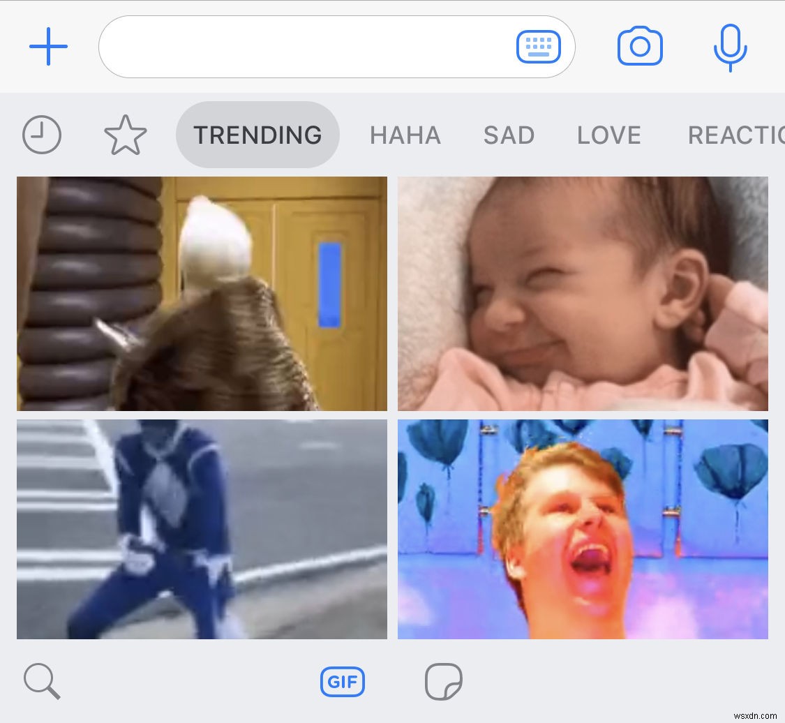 आईफोन पर व्हाट्सएप में जीआईएफ कैसे भेजें 