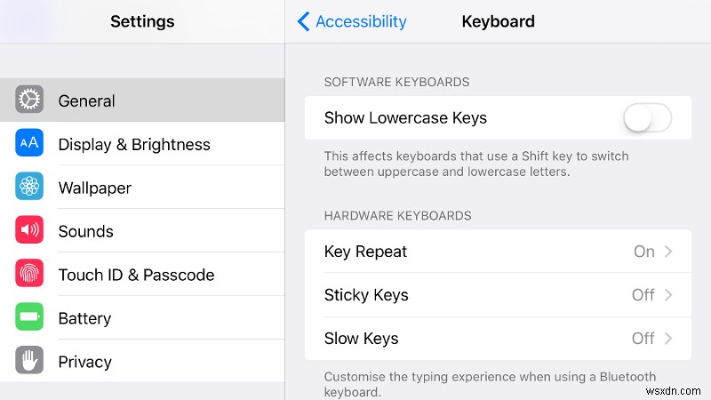 วิธีใช้การตั้งค่า iOS 11 บน iPhone &iPad 