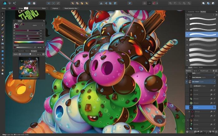 Làm việc với Đồ họa vector trên macOS 