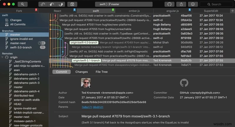 5 trong số các ứng dụng Git đồ họa tốt nhất dành cho Mac 