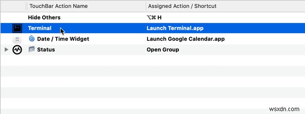 Cách làm cho thanh cảm ứng của MacBook Pro trở nên hữu ích 