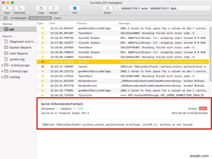 Cách sử dụng thông báo trên bảng điều khiển để khắc phục sự cố máy Mac của bạn 
