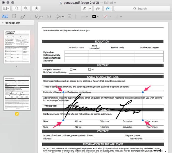 Khám phá sức mạnh tiềm ẩn của bản xem trước để quản lý tệp PDF tốt hơn [Mac] 