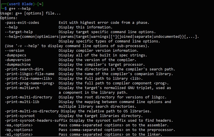 วิธีใช้คอมไพเลอร์ G++ บน Linux 