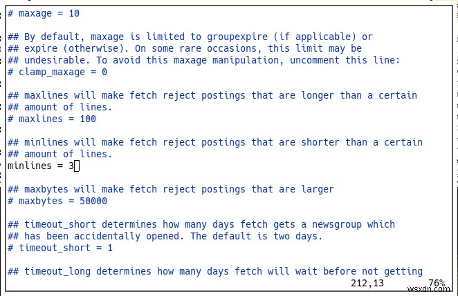 วิธีการตั้งค่า Leafnode เป็นเซิร์ฟเวอร์ USENET ออฟไลน์ 