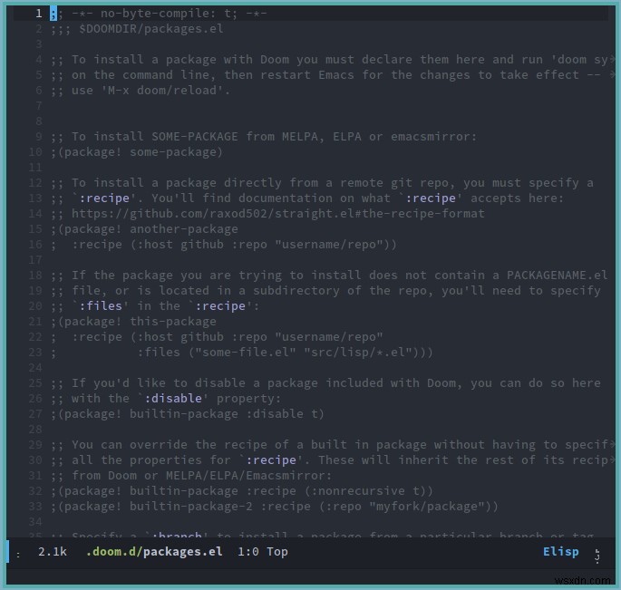 Doom Emacs คืออะไรและจะติดตั้งได้อย่างไร 