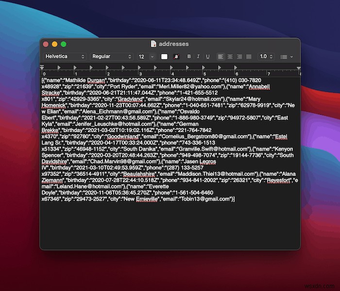 วิธีพิมพ์ไฟล์ JSON ใน Python ให้สวยงาม 