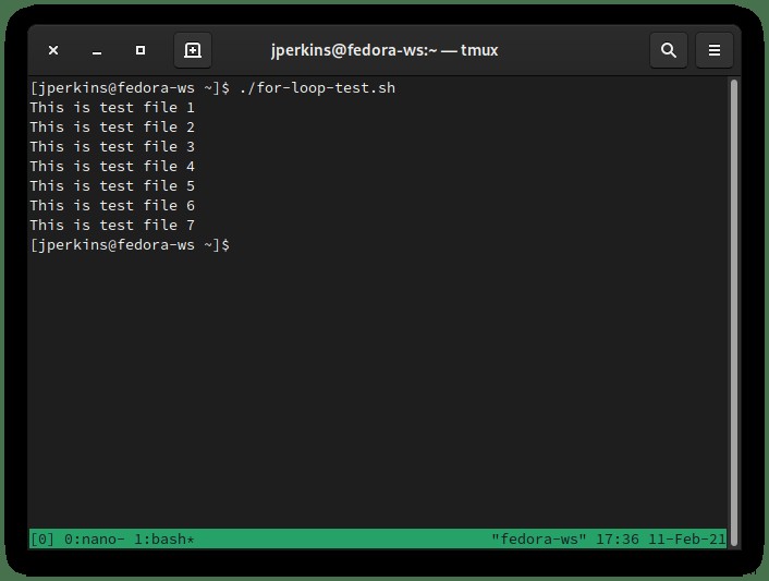 วิธีใช้ Bash สำหรับคำสั่งวนซ้ำ 