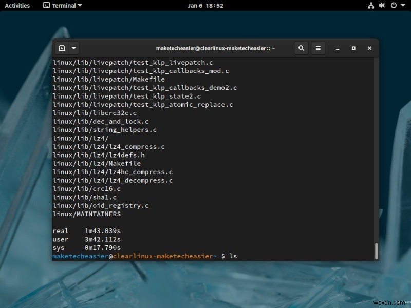 ล้างรีวิว Linux:The McLaren of Linux Distros 