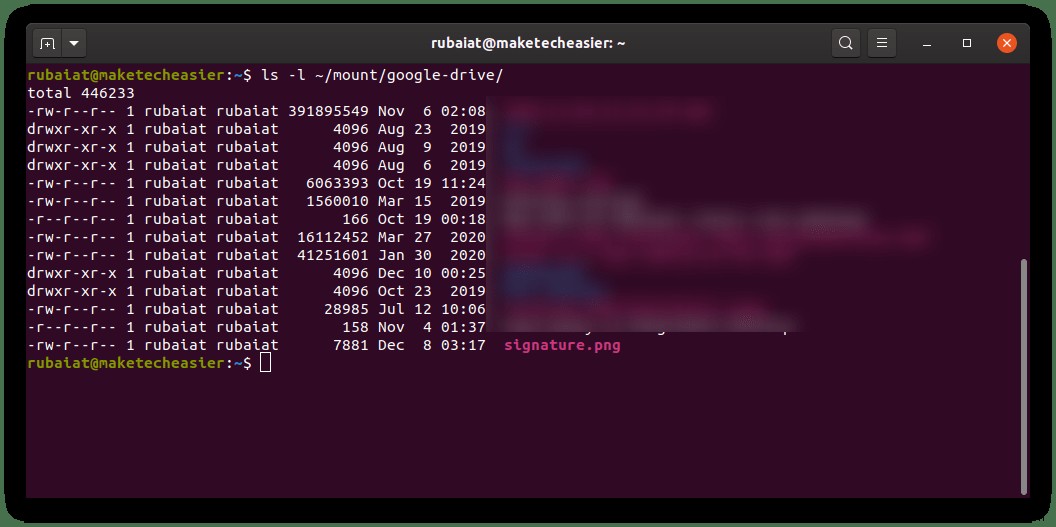 วิธีสำรองไฟล์ไปยัง Google Drive บน Linux 