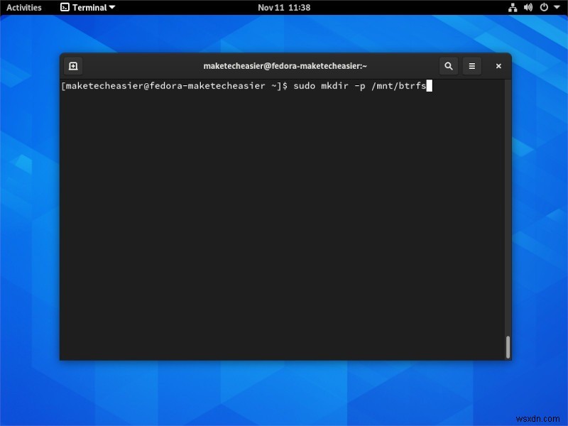 คู่มือสำหรับผู้เริ่มต้นสู่ Btrfs 