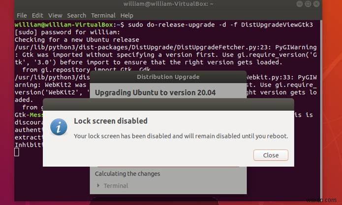 วิธีอัปเกรด Ubuntu 18.04 LTS เป็น Ubuntu 20.04 LTS 