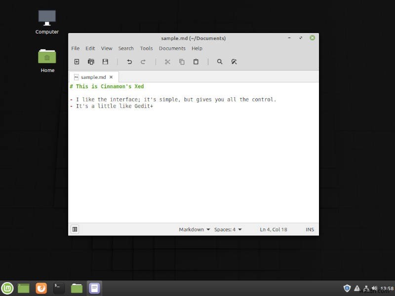 Cinnamon Desktop Review:สภาพแวดล้อมเดสก์ท็อปที่ใช้งานง่ายมาก 