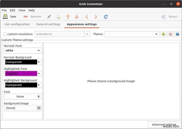 วิธีเปลี่ยนพื้นหลัง Grub ของคุณได้อย่างง่ายดายด้วย Grub Customizer 