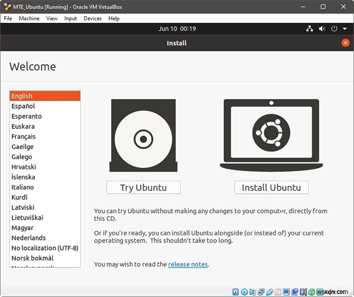 วิธีใช้ Ubuntu โดยไม่ต้องติดตั้ง 