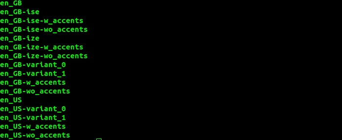 Cách thực hiện kiểm tra chính tả trong Linux Terminal 