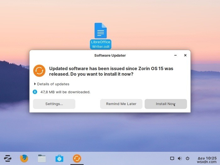 Zorin OS 15.1 รีวิว 