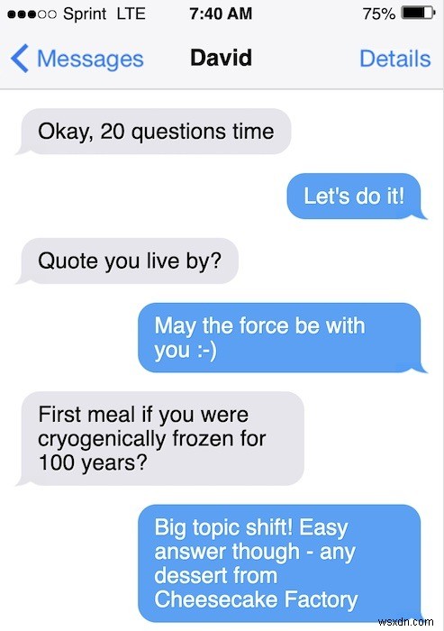 เกมส่งข้อความที่ดีที่สุดที่จะเล่นกับเพื่อน 