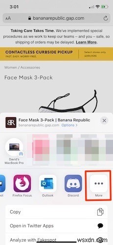 วิธีปรับแต่งแผ่นแชร์บน iOS 