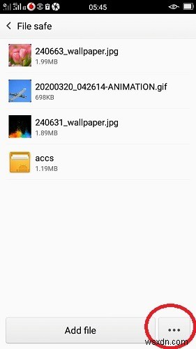 วิธีปลดล็อกโฟลเดอร์ปลอดภัยของโทรศัพท์ Android 
