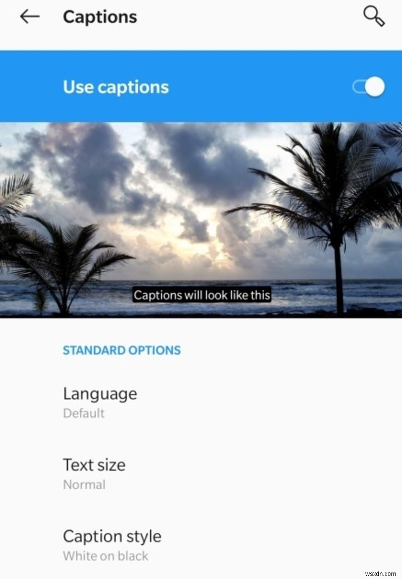 Cách bật phụ đề trực tiếp cho video trên Android 