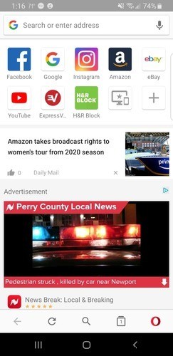 วิธีใช้ VPN ฟรีของ Opera Browser สำหรับ Android 