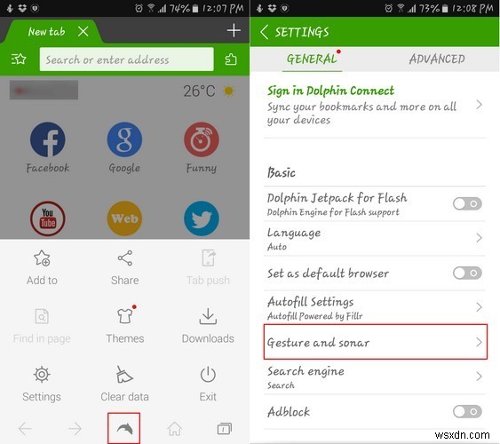 วิธีเพิ่มท่าทางสัมผัสที่กำหนดเองบน Android 