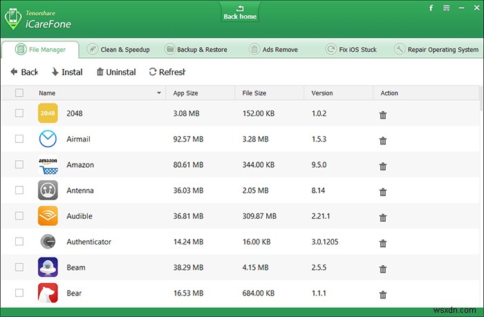 สำรองและจัดการ iPhone ของคุณบน Windows 10 ด้วย iCareFone 