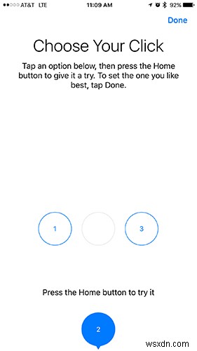 วิธีปรับความเร็วการคลิกปุ่มโฮมบนอุปกรณ์ iOS 