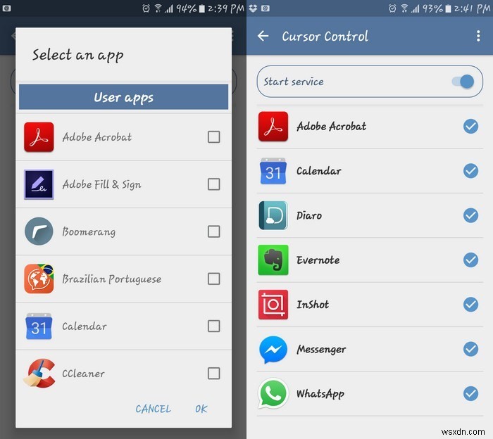 วิธีย้ายเคอร์เซอร์อย่างง่ายดายขณะพิมพ์ใน Android 