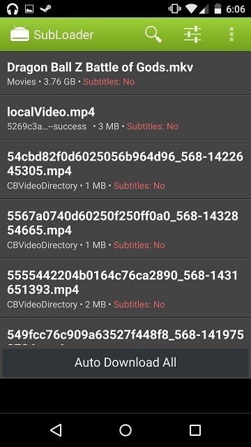 सबलोडर के साथ एंड्रॉइड पर फिल्मों के लिए उपशीर्षक कैसे डाउनलोड करें 