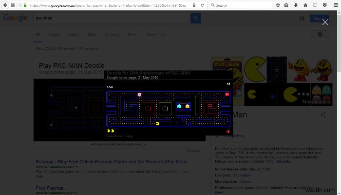 18 เกมที่ซ่อนอยู่ใน Google ให้คุณเล่น 