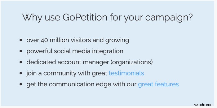 6 trang web tốt nhất để bắt đầu đơn thỉnh cầu trực tuyến 