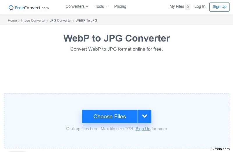 วิธีแปลงและบันทึกไฟล์ WEBP เป็น JPG 
