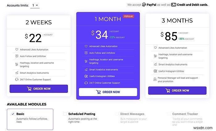 เพิ่มไลค์และผู้ติดตามบน Instagram ด้วย Ingramer