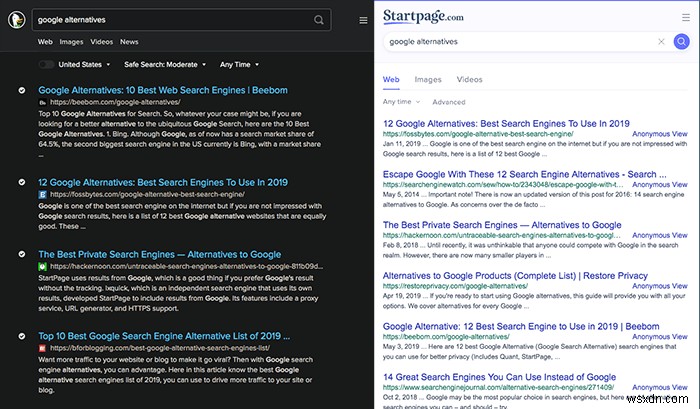 เรียกคืนความเป็นส่วนตัวของคุณด้วยทางเลือกอื่นที่เน้นความเป็นส่วนตัวสำหรับบริการของ Google 