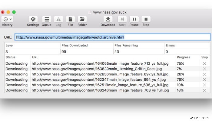 วิธีดาวน์โหลดทั้งเว็บไซต์สำหรับการใช้งานออฟไลน์ 