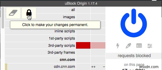 สุดยอดคู่มือผู้ใช้ขั้นสูงสำหรับ uBlock Origin 