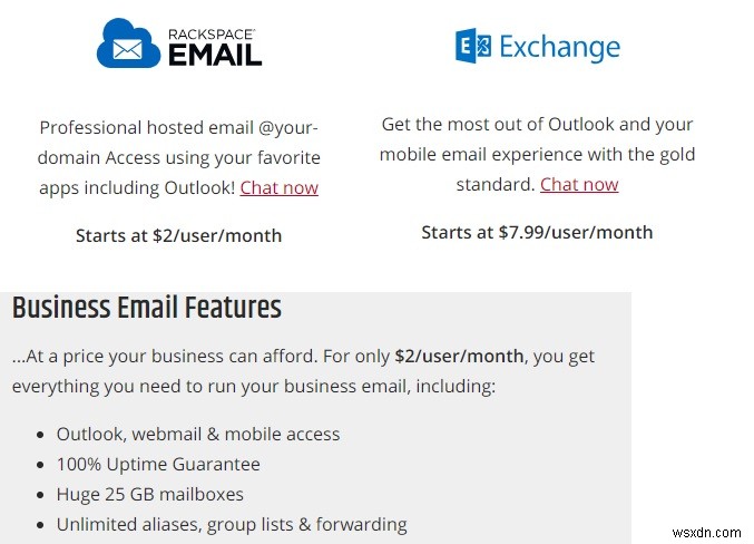 แนะนำผู้ให้บริการโฮสติ้งอีเมลที่ดีที่สุดสำหรับปี 2019 