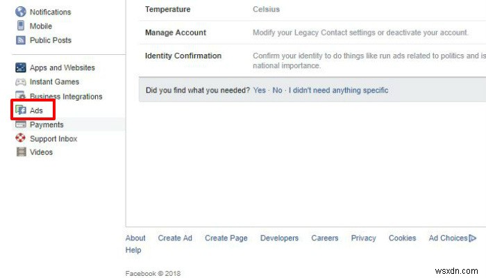 วิธีระบุผู้โฆษณาบน Facebook ที่มีข้อมูลของคุณ