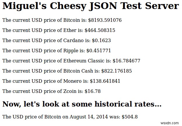 Coinlayer API:วิธีที่รวดเร็วในการแสดงราคา Cryptocurrency สดในโครงการของคุณ