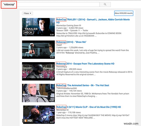10 เคล็ดลับการค้นหา YouTube ที่ผู้ใช้ตัวยงทุกคนควรรู้ 